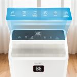 Candy 98 Pints Dehumidifier for Spaces up to 5500 Sq. Ft, Dehumidifiers for Home, Basements and Large Rooms with Drain Hose and 1.45 Gallons Water Tank - Image 3